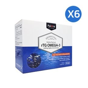 파이오라 알티지 오메가3 EPA 400+DHA 300 120정 X6