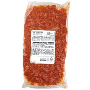 선진FS 사각 페파로니 토핑 1kg 토핑 한돈 아이스박스 발송