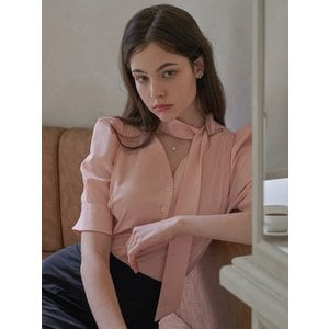 플로움 Nostalgia Scarf Blouse(3color)