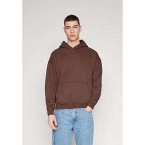 4069000 Abercrombie  Fitch ESSENTIAL POPOVER HOODIE - Hoodie HOT FUDGE