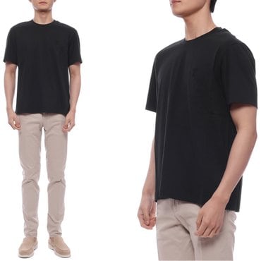 아미 25SS 남성 하트 로고 반팔티셔츠 (BFUTS003 724 001 M 25S)