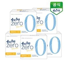 순수한면 생리대 제로 롱 팬티라이너 20P x 5팩[32494562]