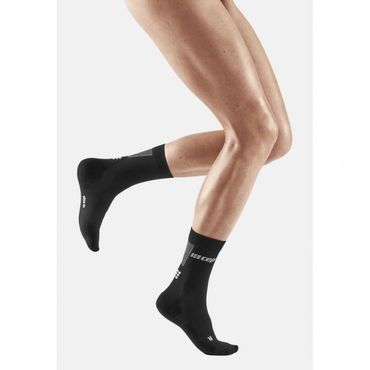 이스퀘어 4584525 CEP COMPRESSION ULTRALIGHT MID CUT - Sports socks black grey