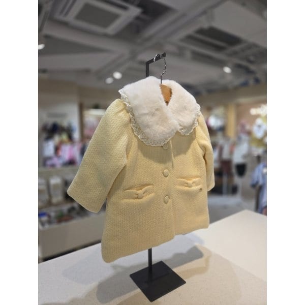 [파주점] (YE)FUR 카라리본포켓 코트 34C1510102
