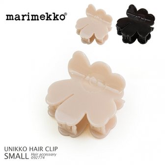  Unikko Hair Clip Small 092774 마리 메코 헤어 클립 헤어 클립 스몰 헤어 고정 클립 유니코