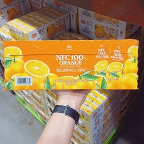 ZU 프리미엄 오렌지 착즙주스 200ml x 24