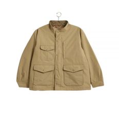 엔지니어드 가먼츠 Pathfinder Jacket B - Khaki Nylon Poplin (23F1D065-N