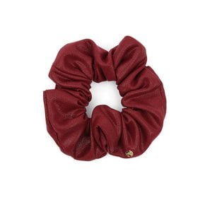 SCRUNCHIE / MID / JEWEL / GLITTER / D RED