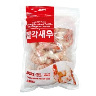 어가예찬 [동방유통] 살이 통통한 탈각새우 400g(1팩/아르헨티나산)/HACCP인증