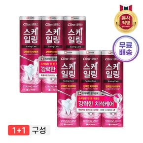 페리오 클링스 스케일링케어 100g*3입 (스트롱민트) x 2개