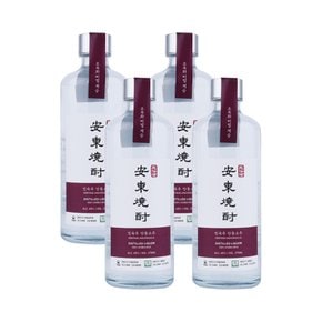 술픽 민속주안동소주 45도 375ml X 4 세트