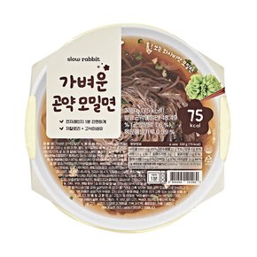 가벼운 곤약 모밀면 75kcal 컵면 330g 12개