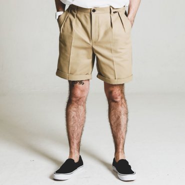 스테이지네임 HBT STGNM shorts_BEIGE