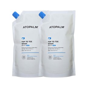 탑투토 워시 리필 400ml + 400ml