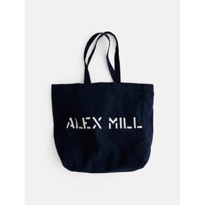 Garment Dyed Alex Mill Tote Navy (VV35D4AM1R)