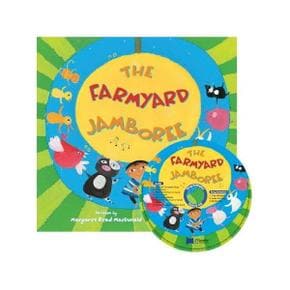 노부영 송 애니메이션 The Farmyard Jamboree  Paperback   Hybrid CD