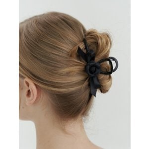 카인더베이비 [단독] camellia double ribbon hair claw