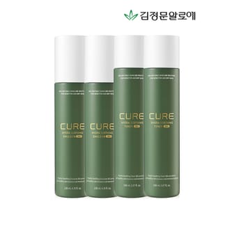 김정문알로에 큐어 하이드라 365 수딩 토너 2개+에멀젼 2개_P350129072