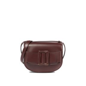 [보위] Shoulder bag BUCKLE SADDLEBORDEAUX Bordeaux