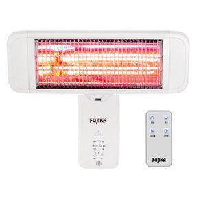벽걸이 근적외선 히터 FU-4881(1.8kw) 전기히터 온열 난방기 전기난로 리모컨 회전 상하각도조절