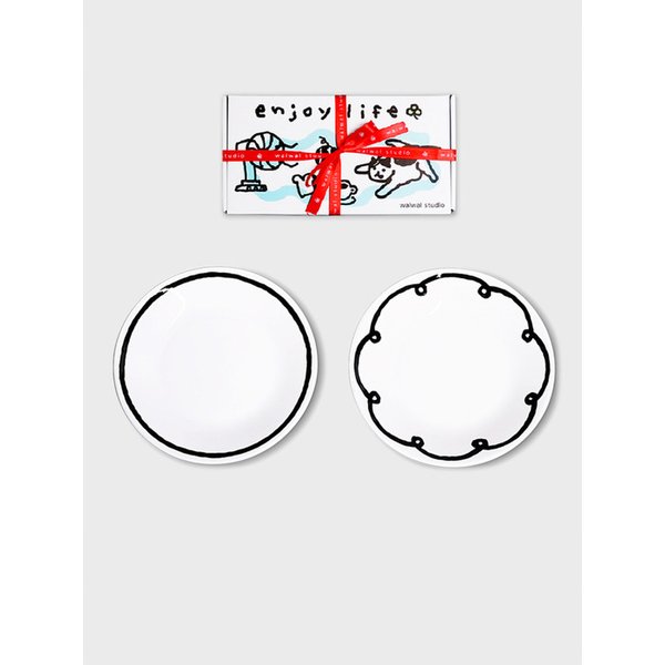 드로잉 패턴 플레이트(3size)