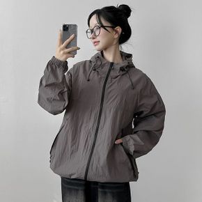고프코어 오버핏 후드 여름 바람막이 ou 4139c_P393844099