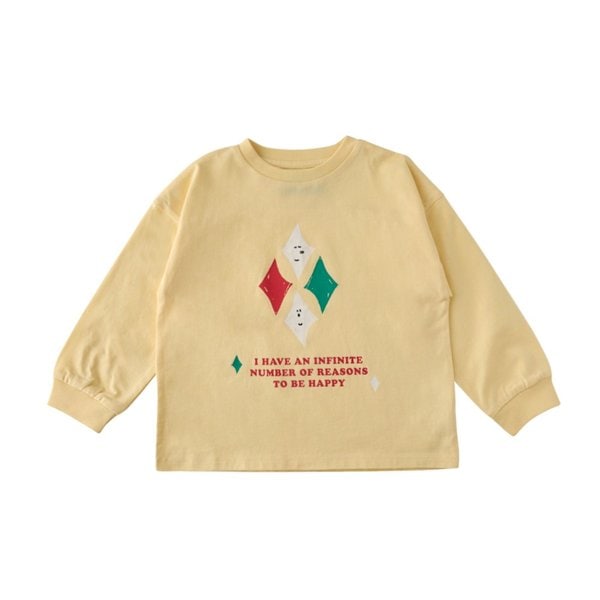 [여주점] 데님인더박스  -  다이아레터링티셔츠  7512133001