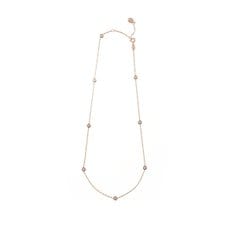 디아만테 다이아8 옐로핑크 목걸이, Diamante 8 Diamond Yellow Pink Necklace, 18k gold & dia