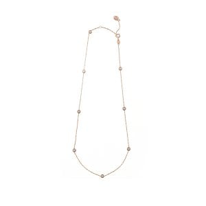 페르테 디아만테 다이아8 옐로핑크 목걸이, Diamante 8 Diamond Yellow Pink Necklace, 18k gold & dia