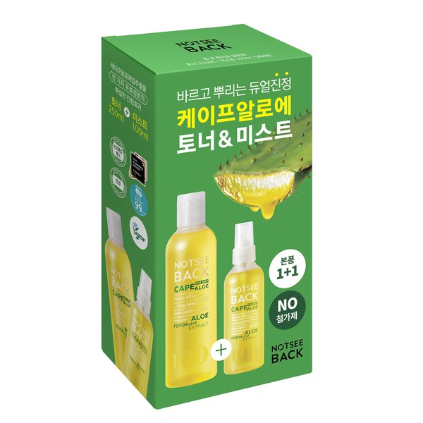 원샷 케이프 알로에토너250ml+미스트100ml 기획세트