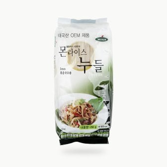 본타몰 몬 라이스누들 5mm 250g 태국 베트남 팟타이 볶음 쌀국수 면