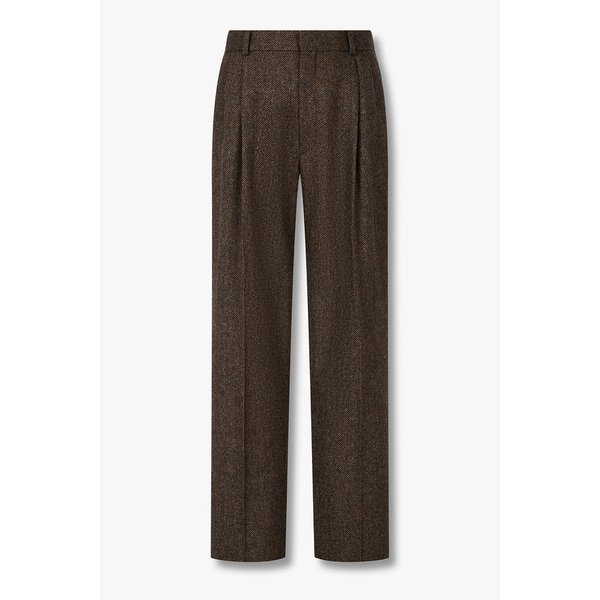 트위드 투 턱 루즈 핏 팬츠 4715304021071