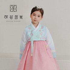 아동 유아 여아 한복 빛솔랑+복주머니