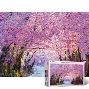 바보사랑 1000조각 직소퍼즐 봄의 벚꽃길(PL1387)