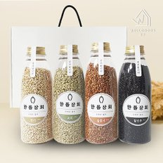 국산 맛쌀 4종 선물세트 1호(녹미,홍미,찰현미,찰진주,각400g)