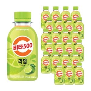  광동 비타500 라임 170ml X 24페트 -