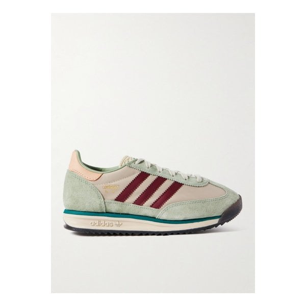 Sl 72 Rs 가죽 스웨이드 트리밍 메시 스니커즈 그린 1647597352764902