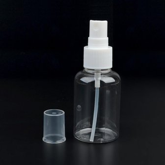 제이큐 형 투명 용기 공병 공병용기 미니미스트 50ml X ( 4매입 )