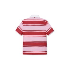 왁[WAAC]골프 (WMTCM23209REX)남성 스트라이프 반팔 폴로 티셔츠