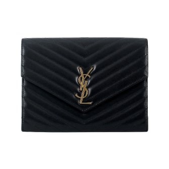 생로랑 [시흥점] 25FW 카산드라 마틀라세 플랩 파우치백 (759533 AAA44 1000)