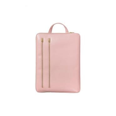 테이블토크 IT BRIEF BAG 2 ZIP_Baby pink