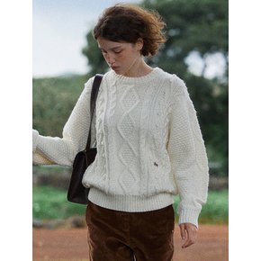 BUZZI BULKY KNIT [IVORY]