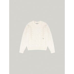 BUZZI BULKY KNIT [IVORY]