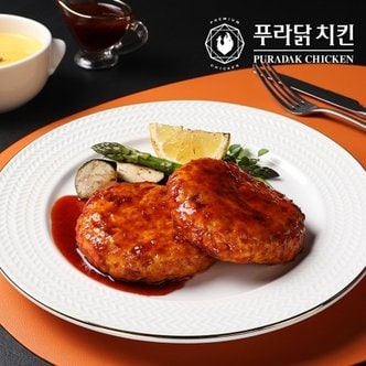  [푸라닭] 닭가슴살 함박스테이크 매콤악마 20팩