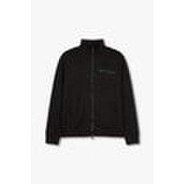 ARMANI EXCHANGE AX 남성 빅 로고 그래픽 하이넥 집업-블랙(A414131027)