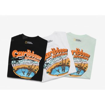 내셔널지오그래픽 【특가할인30%▼】  N232UTS410남녀공용 반팔 티셔츠(정상가:69,000원)