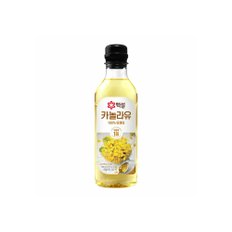 백설 카놀라유 500ml 2개