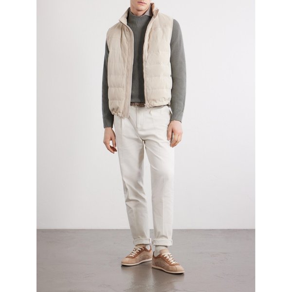 브루넬로쿠치넬리 코튼 니트 스웨터 46376663163115425