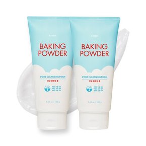베이킹 파우더 모공 클렌징 폼 160g x 2개 /폼클렌징