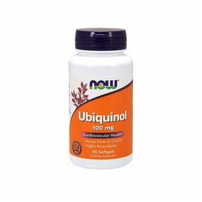 NOW Foods Ubiquinol 나우푸드 유비퀴놀 코큐텐 100mg 60소프트젤